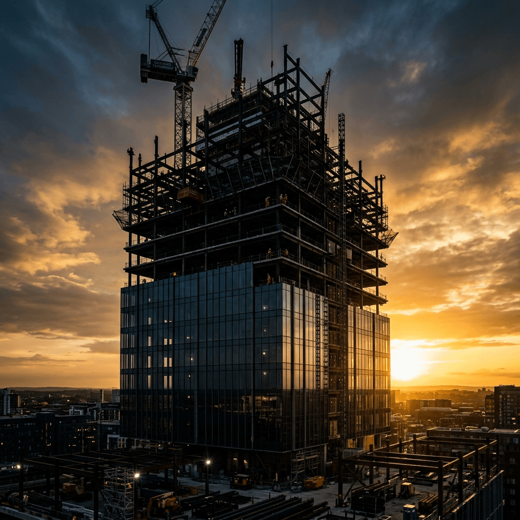 Eleganzarch construction site